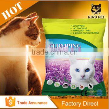 2016 Hot Sales Low Dust factory bentonite cat litter