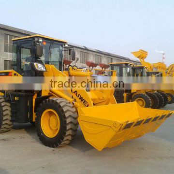 earth moving equipment hydraulic joystick control 2.8 ton wheel loader with CE