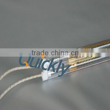medium wave infrared heating lamps for package machine