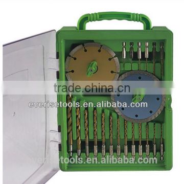21pcs carbide steel cnc milling cutter
