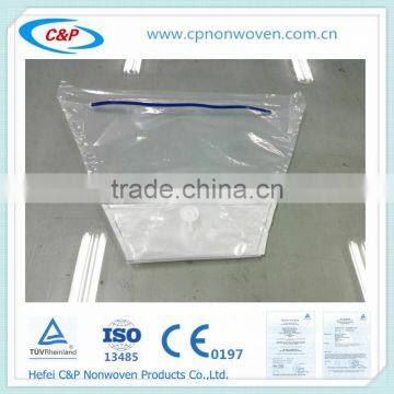 Disposable surgical fluid collection pouch