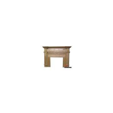 Wooden Fireplace Mantel