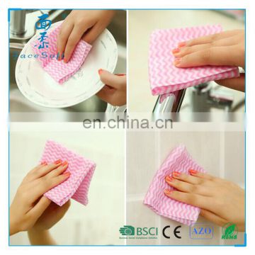 2017 hot Soft spunlace nonwoven for face & hand wipes