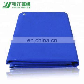 China whosale customized PVC tarpaulin sheet with eyelets