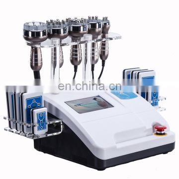 2020 Hot selling product FAIR 6 in 1 vaccum cavitation rf for body slimming for salon