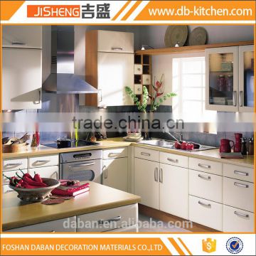 Fashion style diy high gloss lacquer top quality kitchen cabinet