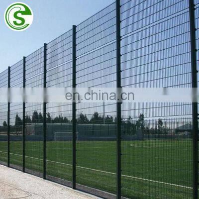 Good price galvanized security fence panels powder coated steel perimeter fensing