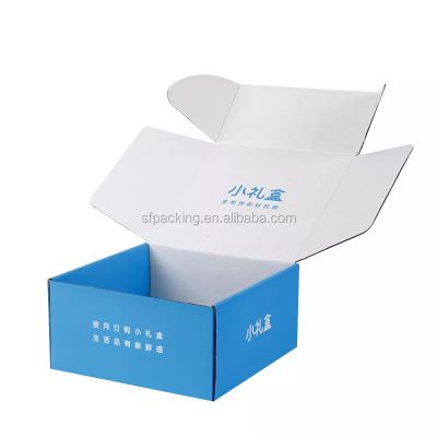 customized square corrugated shipping mailer boxes