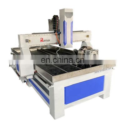 China best price 4 axis wood cnc machine  rotary wood router