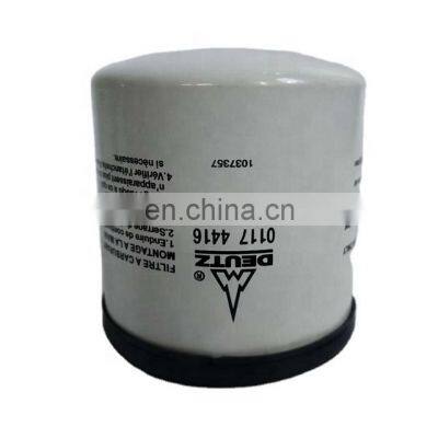 Factory direct high quality  Spin-on oil filter 01174416 oil filter for Deutz diesel generator set parts