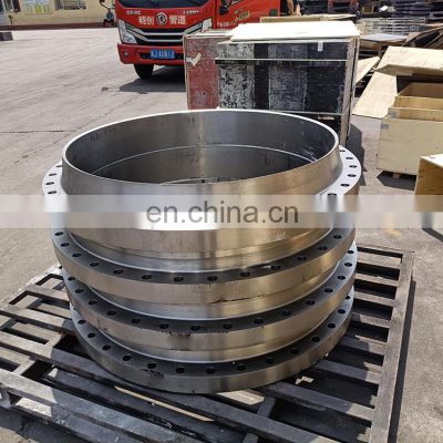 Custom threaded weld neck flange precision carbon steel pipe fittings and flanges