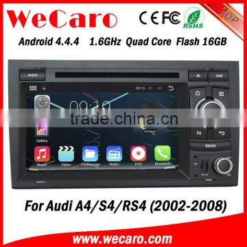 New Arrive WIFI 3G android car dvd gps for audi a4 2002-2008 dashboard GPS navigator TV Radio tuner CD Player