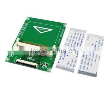1.8" Compact Flash CCE ZIF SSD HDD Adapter with 2 CablesF Memory Card to