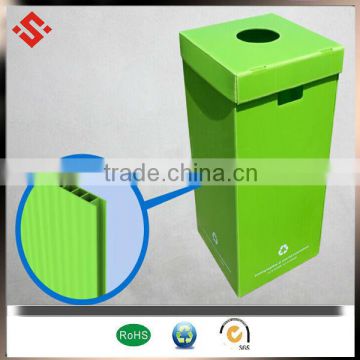 PP corrugated plastic correx recycling bins