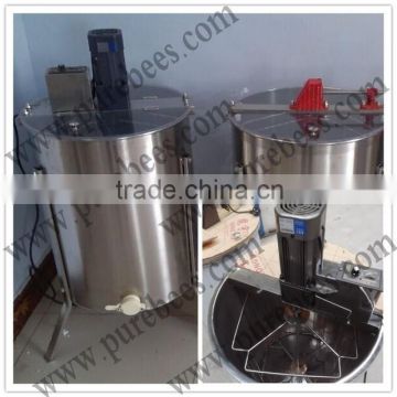 Stainless steel 4 frame electric honey extractor