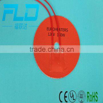 5V 7.4V 12V 24V 110V Round Silicone Heat Element