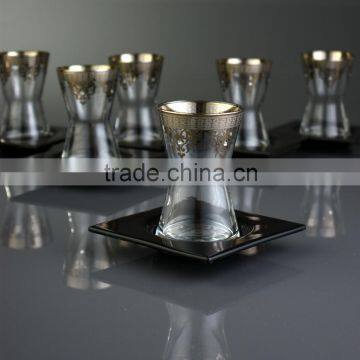 12 Pcs Glass Tea Set