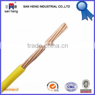 Single core copper strand electrical wire                        
                                                                                Supplier's Choice