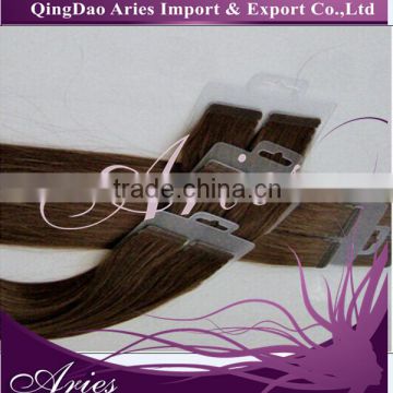 wholesale Tape in Remy Real Human Hair Extensions 20" Natural Color