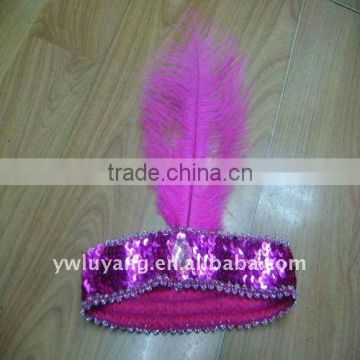 2011 hottest sale the real grizzly feather mask for carnival