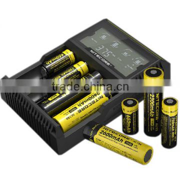 Stock Offer!!! Best Price & Fast Shipping 18650 26650 Battery Charger Original Nitecore D4 With LCD Display