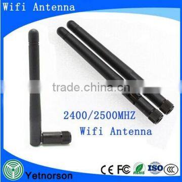 White wifi router antenna 2.4g USB wifi antenna with RP-SMA