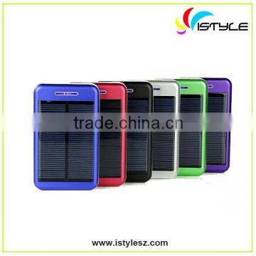 Universal portable urgent solar mobile phone charger 10000mAh