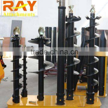 Earth drill digging tolls and hydraulic earth auger drill bits for excavator