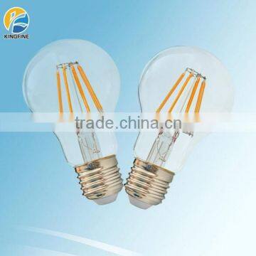 110lm/w cri80 2W 4W 6w 8w 220-240V E27 E14 led filament bulb,360 degree led bulb,edison led filament bulb