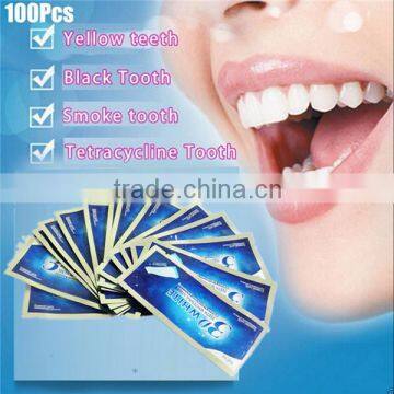 professional supplies good effect 3D Teeth Whitening Strips with dental health materials