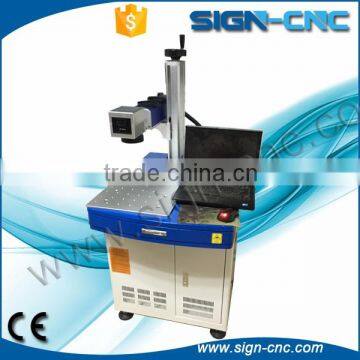 20W 30W Co2 Laser Marking / Engraving / Printing Machine For Leather / Plastic / logo
