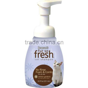 Fur So Fresh No Rinse Foam & Comb Cat Shampoo