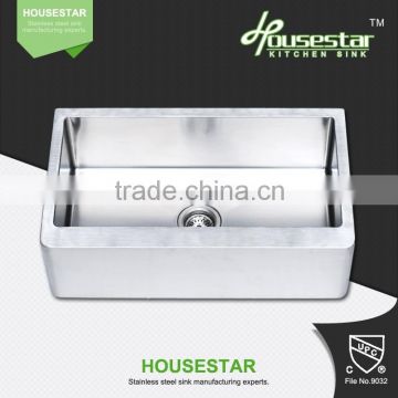 AP3020 new product high quality apron single double bowl handmade stainless steel kitchen wash sink