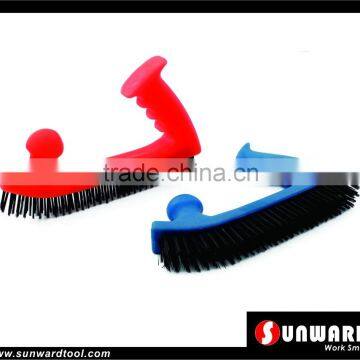 Heavy Duty Dual Plastic Handle Wire Brush,