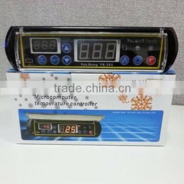 YK-283 double display double temperature controller for freezer and fresh with relay external