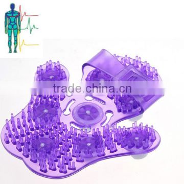 Mini Plastic Massager Glove Massager with Balls