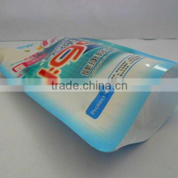 stand up spout pouch detergent packaging bag