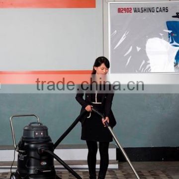 Hand push type industrial wet and dry vacuum cleaner