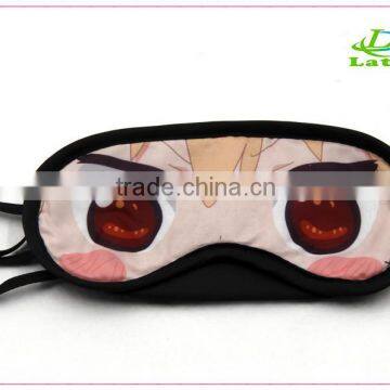 100%cotton filled sleep travel soft aid eye mask/fashion sleep eye mask