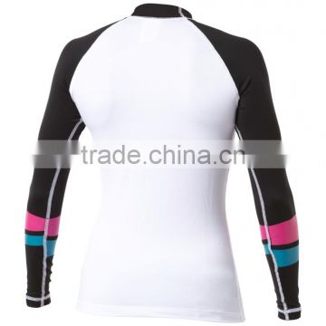 Top quality UV protection lycra swiming and breach rash guard underwear