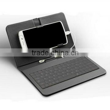 Good design Moible phone Keyboard holster / leather cell phone holster / bluetooth phone keyboard