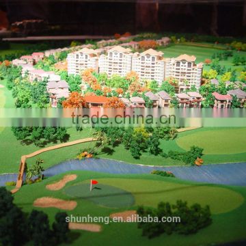 Golf Course Sand Table Architectural model