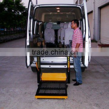 WL-D-880U electric hydraulic wheelchair lift with CE certificate for van minibus