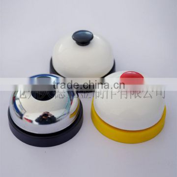 Durable accessories restaurant call bell spray coating table bell colourful desk call bell free style can be custom