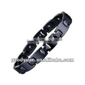 Wholesales custom design black ceramic bracelet, hot selling fashion ceramic bracelet