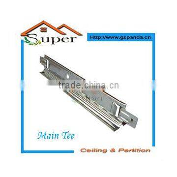 0.3mm Thickness Plain Flat Ceiling Grid