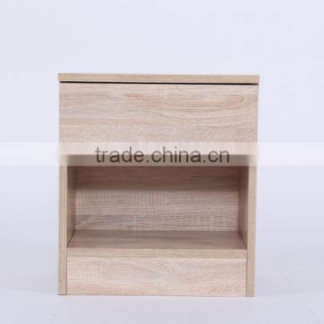 high class wooden night stand night table with drawers table lamp
