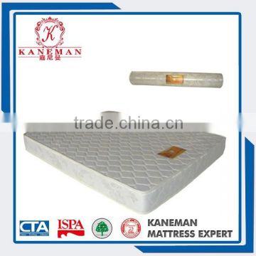 Hot selling Vacuum packing roll up memory foam mattress