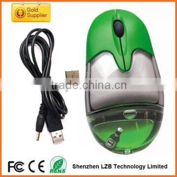Aqua mouse, liquid mouse, wireless liquid mouse, wireless aqua mouse for customized gift