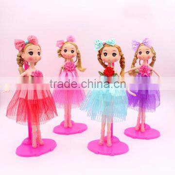 Wholesale online shop mobile phone chain cutom size 18cm 26cm barbie wedding dress ddung dolls pendant plastic key chain